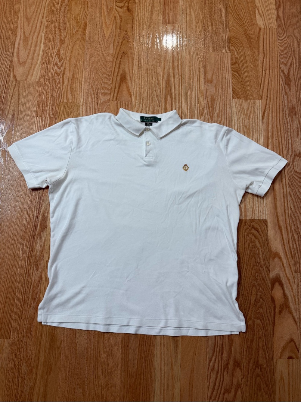 Ralph Lauren Green Label White Polo Men’s Size Large